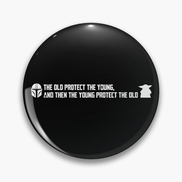Aperçu de l'œuvre the old protect the young, the young protect the old (white) créée et vendue par PedroVerseStore.