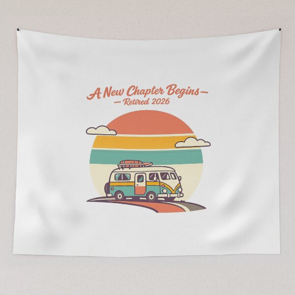 Item preview, New Chapter Retirement designed and sold by LuveraxArt.