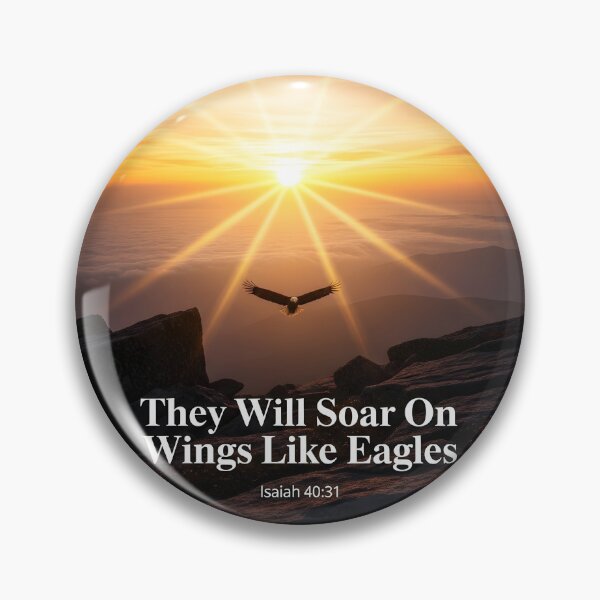 Item preview, They Will Soar On Wings Like Eagles designed and sold by RRRShop.