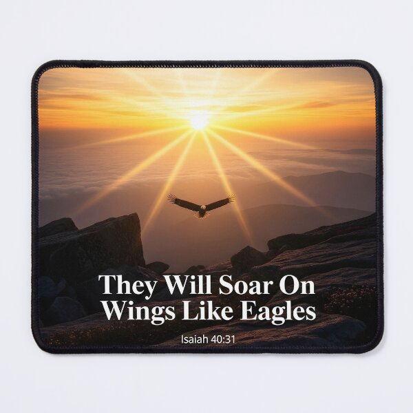 Item preview, They Will Soar On Wings Like Eagles designed and sold by RRRShop.