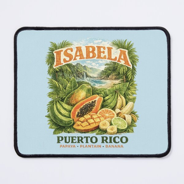 Item preview, Isabela Puerto Rico Tropical Fruits Vintage Island Paradise designed and sold by creatingmouseshop.
