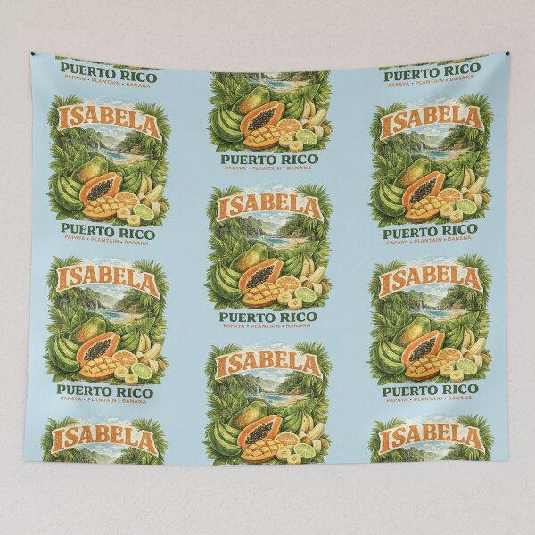 Item preview, Isabela Puerto Rico Tropical Fruits Vintage Island Paradise designed and sold by creatingmouseshop.