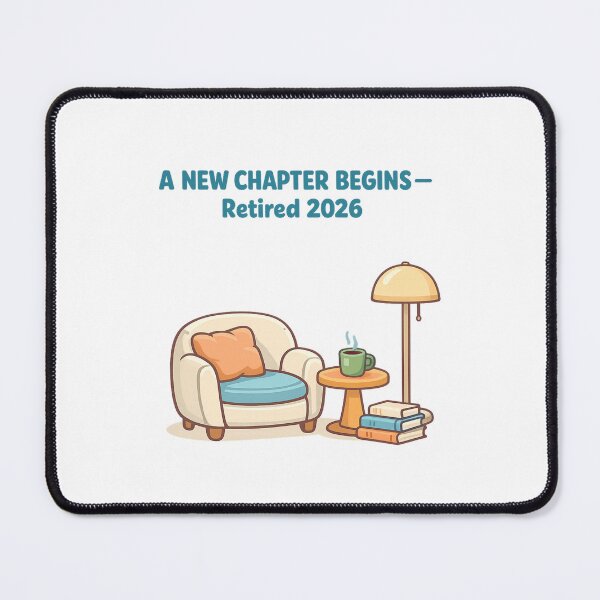 Item preview, New Chapter Retirement designed and sold by LuveraxArt.