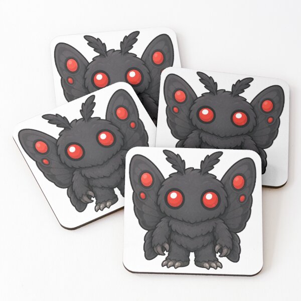 Item preview, Mothman Cryptid Mascot Design designed and sold by The Dark Files.
