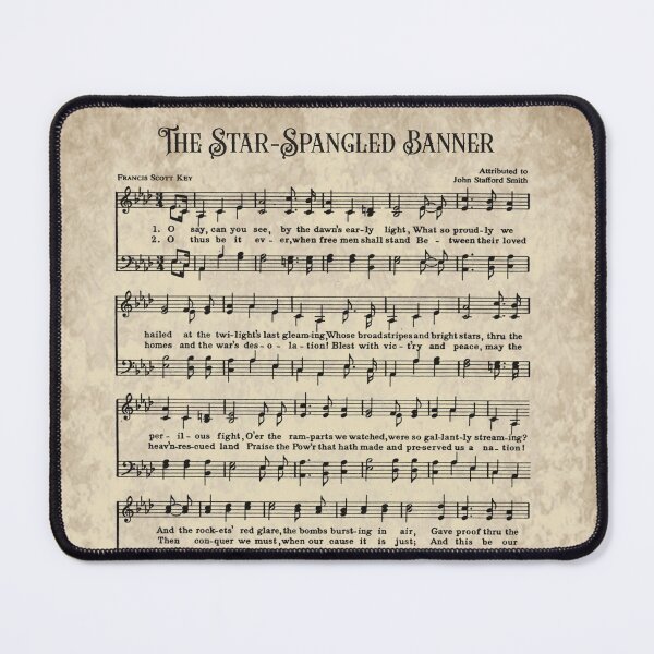 Item preview, Vintage Star Spangled Banner Sheet Music designed and sold by DownThePath.