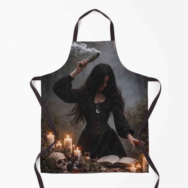 Item preview, Forest Witch Ritual – Dark Gothic Witchcraft Art designed and sold by WhimsyWink.