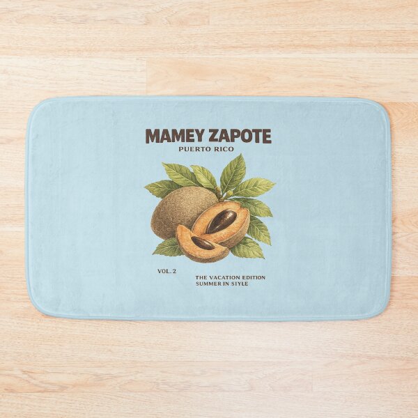 Item preview, Puerto Rico Mamey Zapote Vintage Tropical Fruit Art designed and sold by creatingmouseshop.