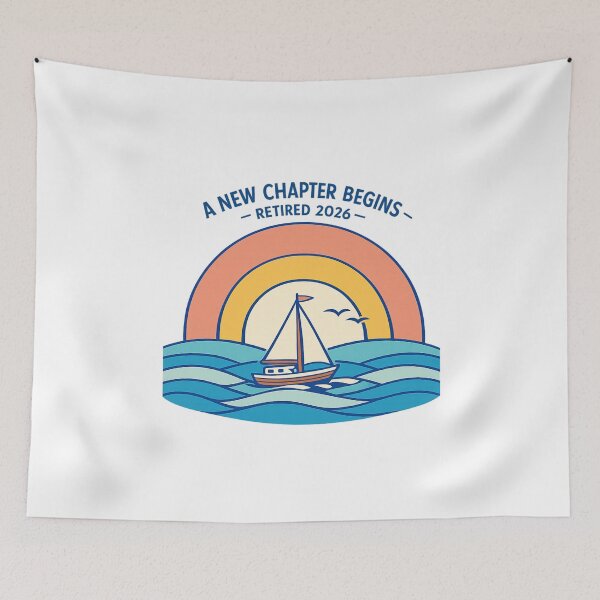 Item preview, New Chapter Retirement designed and sold by LuveraxArt.
