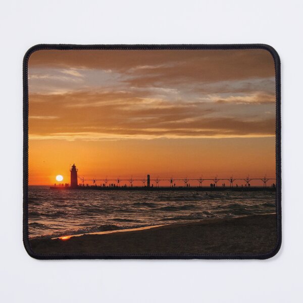 Item preview, Bright Orange Pier designed and sold by MinaBohl.