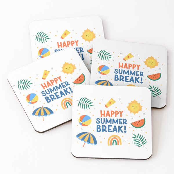 Item preview, Happy Summer Break. Positive and Joyful Print for School Students designed and sold by AnnaShalygina.
