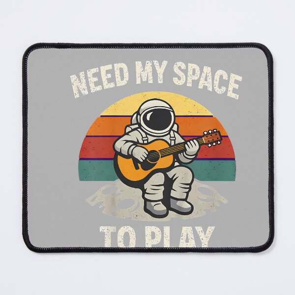 Item preview, Retro Space Astronaut Guitar Player Musician Dad Fathers Day designed and sold by GreggRoss.