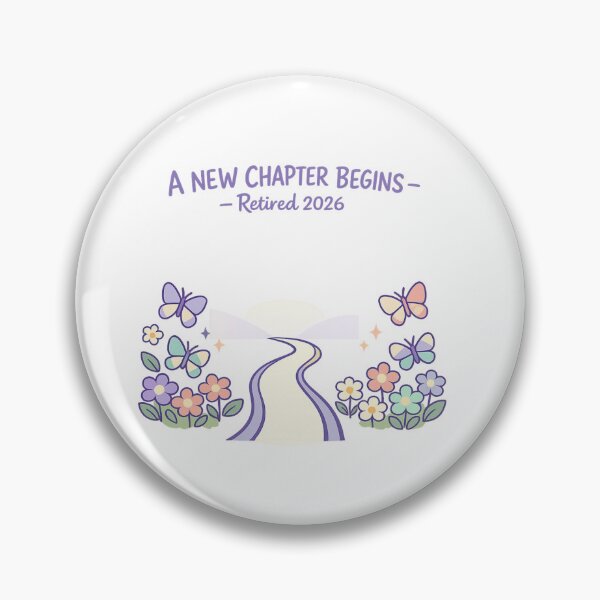 Item preview, New Chapter Retirement designed and sold by LuveraxArt.