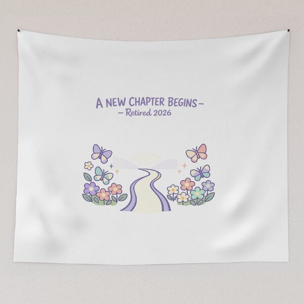 Item preview, New Chapter Retirement designed and sold by LuveraxArt.