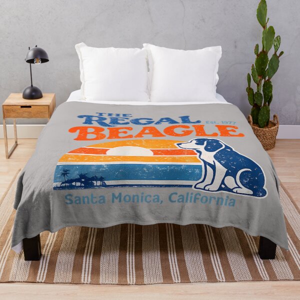 Item preview, Retro The Regal Beagle Est 1977 Santa Monica California Tee designed and sold by GreggRoss.