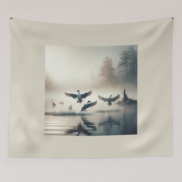 Item preview, Foggy Morning Lift Off designed and sold by CarolM.