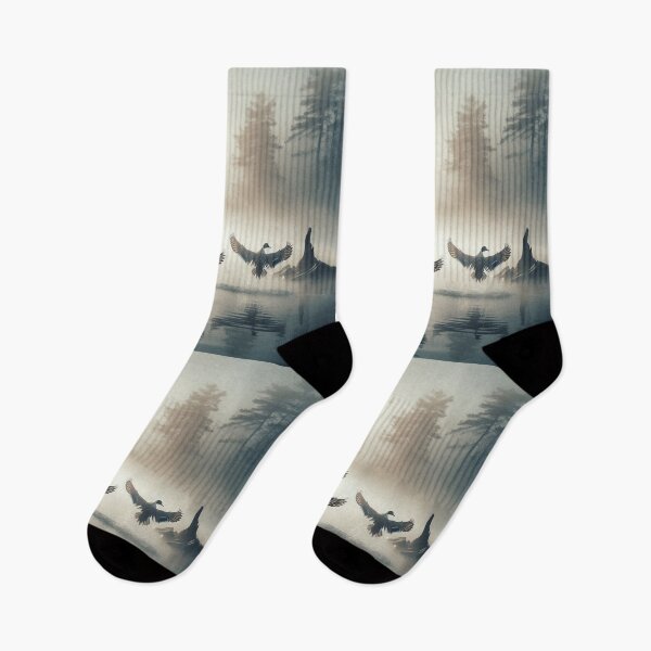 Item preview, Foggy Morning Lift Off designed and sold by CarolM.