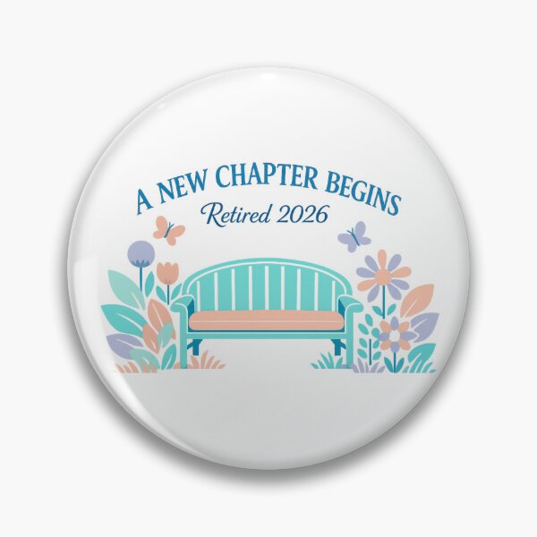 Item preview, New Chapter Retirement designed and sold by LuveraxArt.