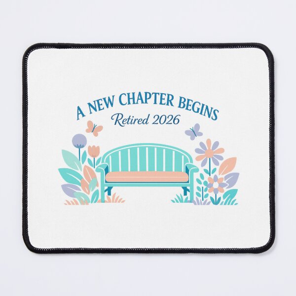 Item preview, New Chapter Retirement designed and sold by LuveraxArt.