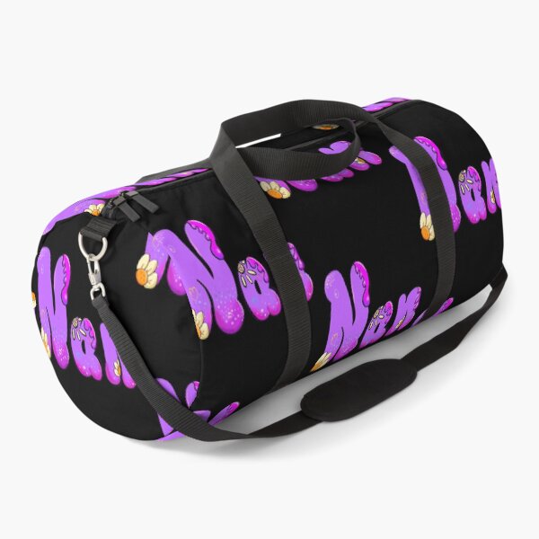 Item preview, Nan Name Sticker - Purple Bubble Drip Floral Art designed and sold by Artonmytee.