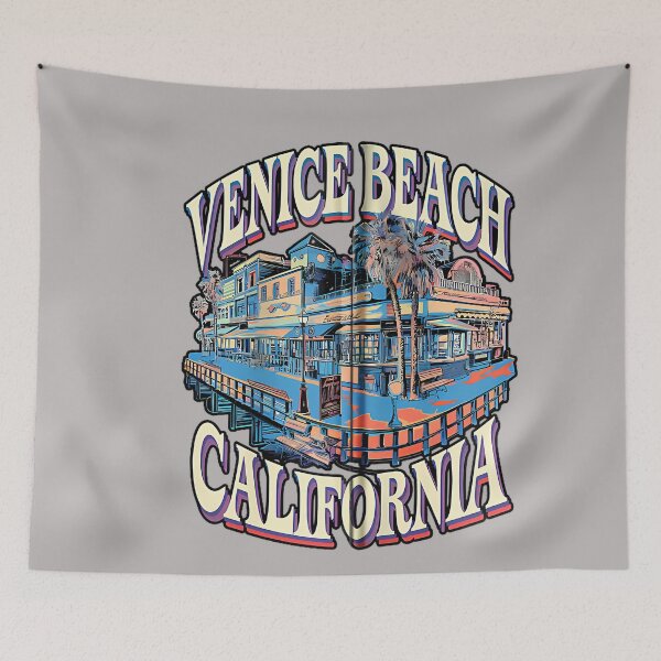 Item preview, Retro Venice Beach West Coast Logo Shirt designed and sold by GreggRoss.