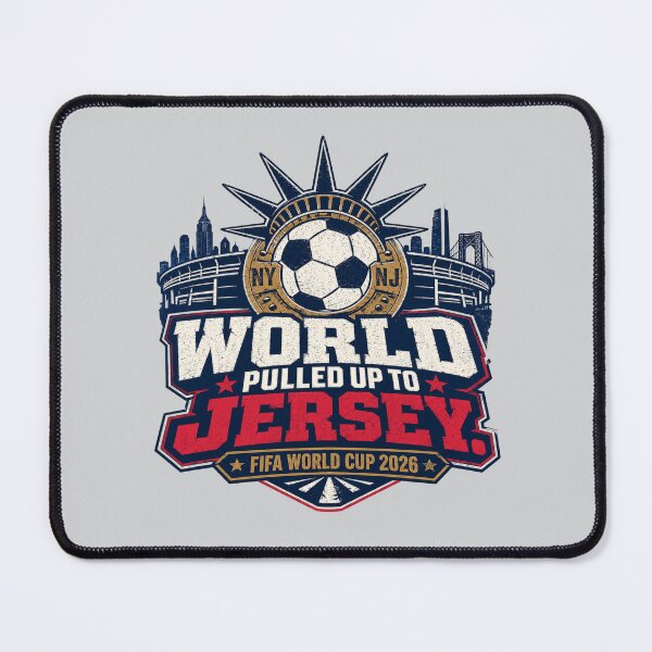 Item preview, World Pulled Up To Jersey FIFA World Cup 2026 designed and sold by POD DYNASTY.