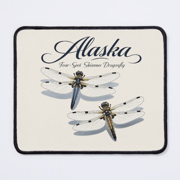 Item preview, Alaska Four-Spot Skimmer Dragonfly designed and sold by The-Drip-Studio.