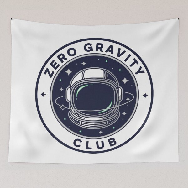 Item preview, Zero Gravity Club – Astronaut Space Badge Design | Cosmic Explorer Emblem designed and sold by Altair_.