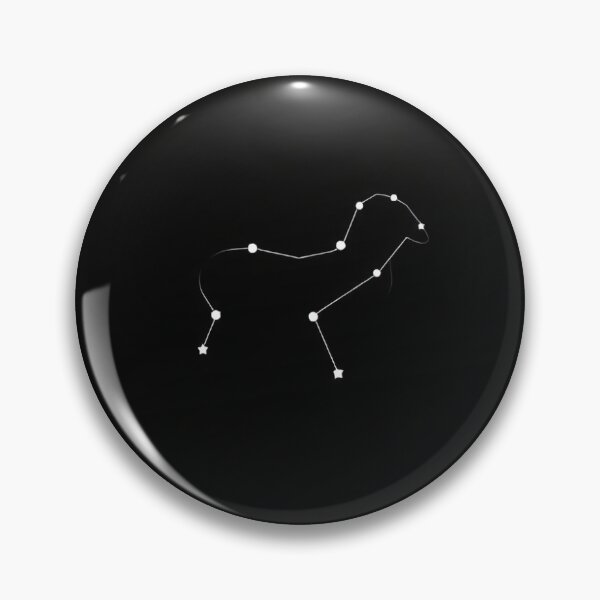 Item preview, Aries Constellation Minimalist Star Map designed and sold by CelestiaDraftCo.
