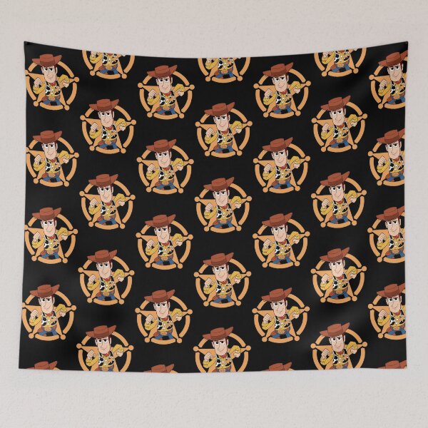 Item preview, Sheriff Woody Retro Cowboy Star Badge designed and sold by VelvetEasel.