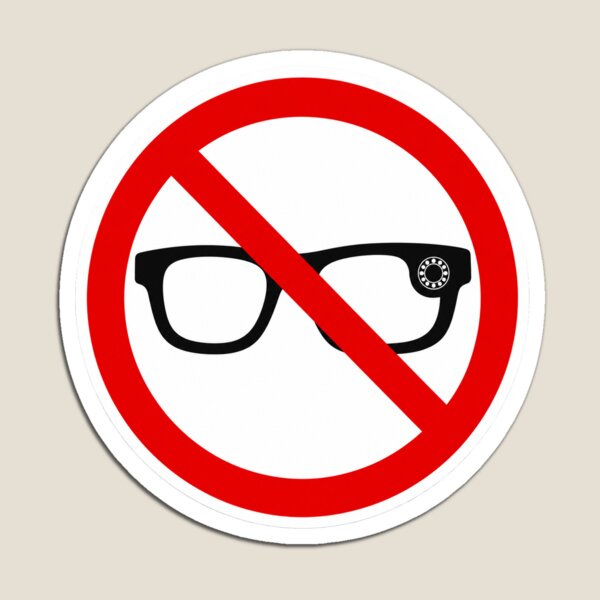 Item preview, Stop, no smart glasses! designed and sold by blackoutstudios.