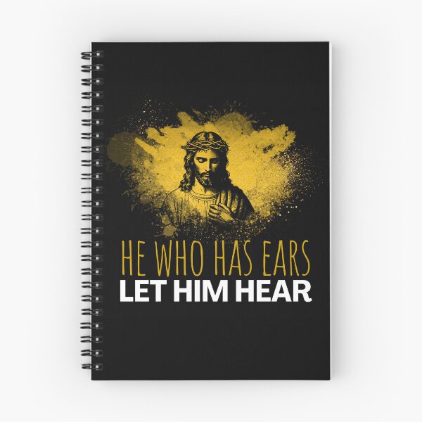 Item preview, Let Him Hear Christian Vintage Art  designed and sold by GalushaGraphics.