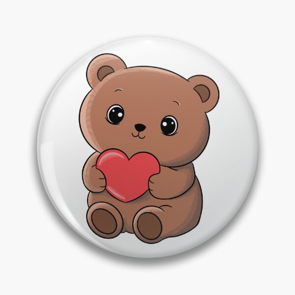 Item preview, Cute bear with love designed and sold by sikeystudio.