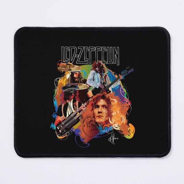 Item preview, Led Zeppelin Retro Psychedelic Rock Band Fan Art designed and sold by VelvetEasel.