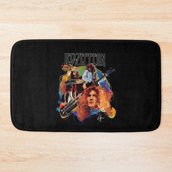 Artikelvorschau, Fan-Kunst der Retro-Psychedelic-Rock-Band Led Zeppelin entworfen und verkauft von VelvetEasel.