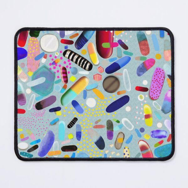 Item preview, Medicinal prescription pills illustration handmade vibrant unique healthy doctor designed and sold by rupydetequila.