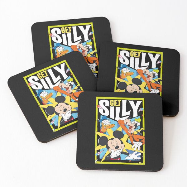 Item preview, Mickey Donald Goofy Get Silly Retro Pop Art designed and sold by VelvetEasel.