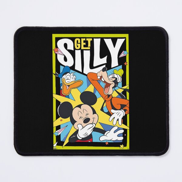 Item preview, Mickey Donald Goofy Get Silly Retro Pop Art designed and sold by VelvetEasel.