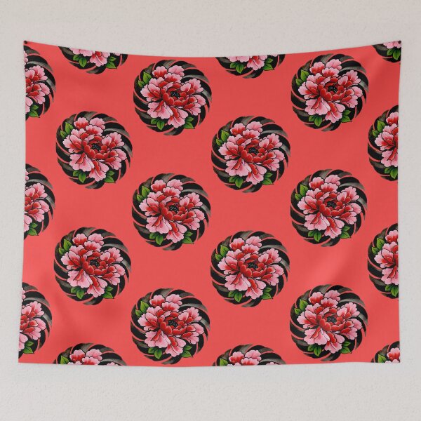 Item preview, Tropical Red Flower designed and sold by ViaARTfactory.