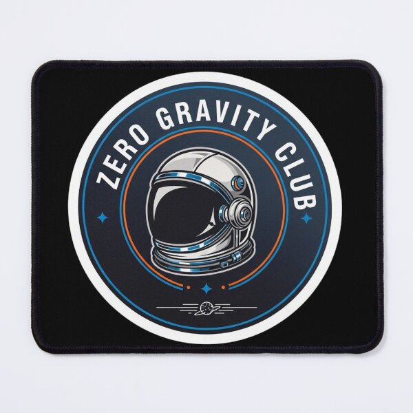 Item preview, Zero Gravity Club – Astronaut Space Badge Design | Cosmic Explorer Emblem designed and sold by Altair_.