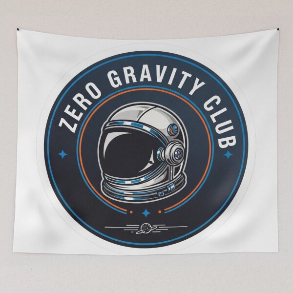 Item preview, Zero Gravity Club – Astronaut Space Badge Design | Cosmic Explorer Emblem designed and sold by Altair_.