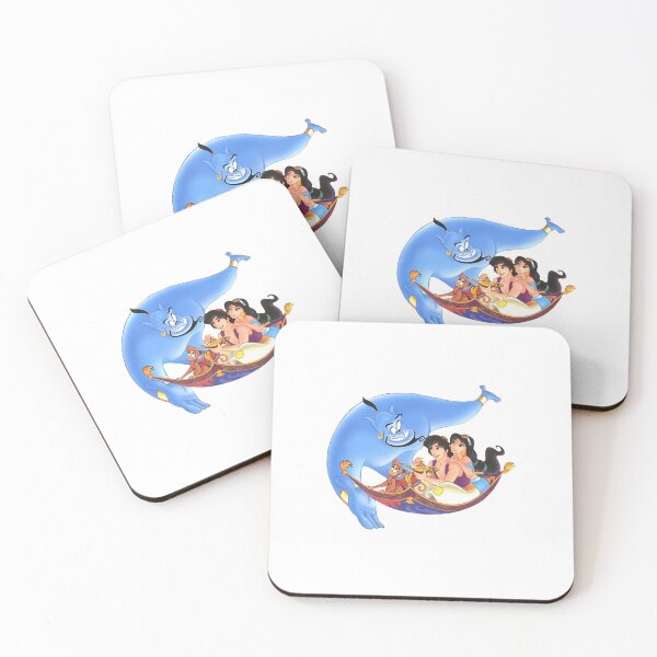 Item preview, Aladdin and Jasmine Magic Carpet Ride with Genie designed and sold by VelvetEasel.