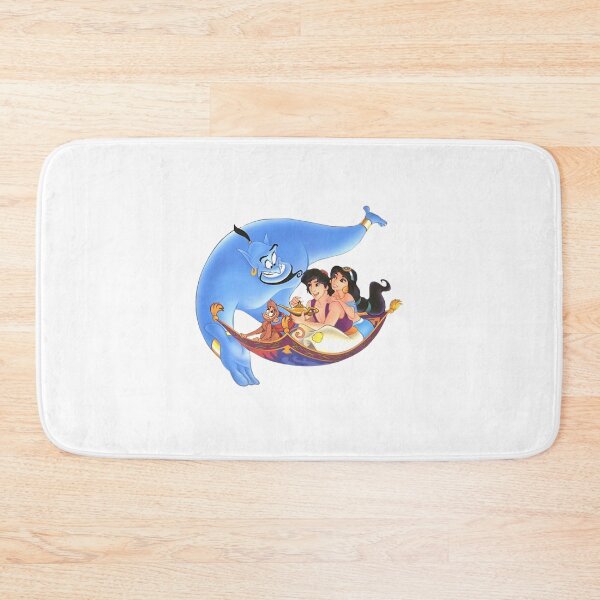 Item preview, Aladdin and Jasmine Magic Carpet Ride with Genie designed and sold by VelvetEasel.