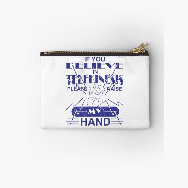 Item preview, Funny Nerdy If You Believe in Telekinesis Please Raise My Hand Sci Fi designed and sold by MathWare MathClips.