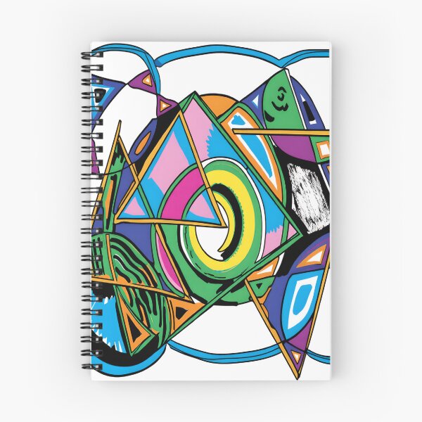 Item preview, quantum shapes pop art colorful geometric abstract design designed and sold by SmashingDeals.