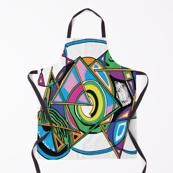 Item preview, quantum shapes pop art colorful geometric abstract design designed and sold by SmashingDeals.