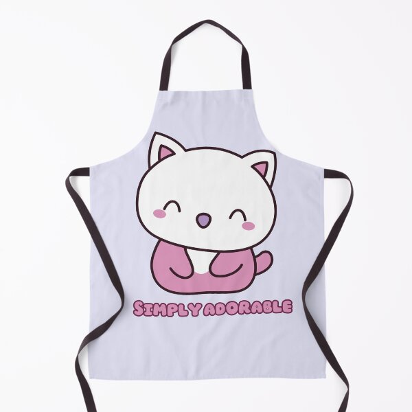 Item preview, Simply Adorable Kawaii Cat Illustration designed and sold by Akira Design Store.