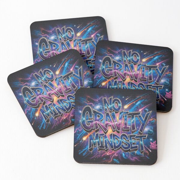 Item preview, No Gravity Mindset – Cosmic Graffiti Space Art | Urban Galaxy Motivation designed and sold by Altair_.