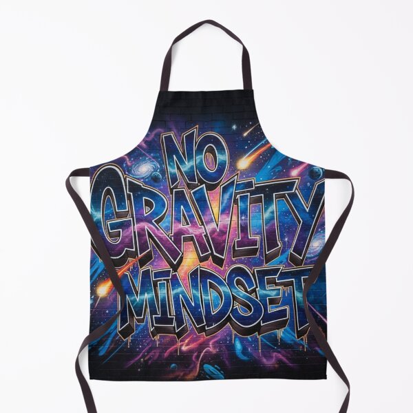 Item preview, No Gravity Mindset – Cosmic Graffiti Space Art | Urban Galaxy Motivation designed and sold by Altair_.
