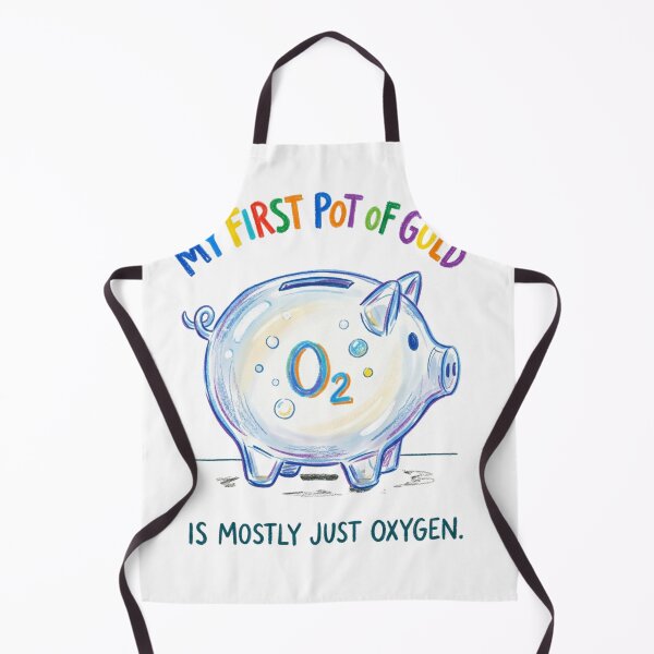 Item preview, My Financial Status Broken Piggy Bank - Funny Adulting Quote Art designed and sold by TaiwanMemory.