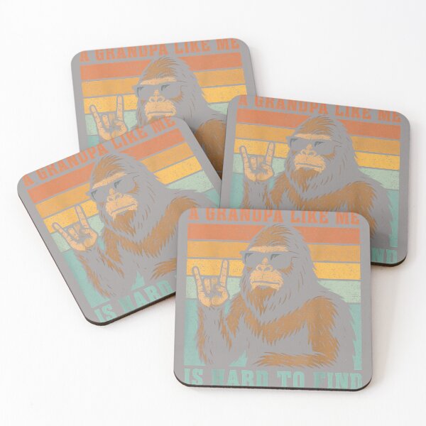 Item preview, A Grandpa Like Me is Hard to Find Bigfoot Dad Fathers Day designed and sold by KathieFaugh.